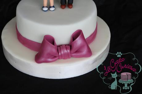 TARTA SENCILLA PARA UNOS NOVIOS