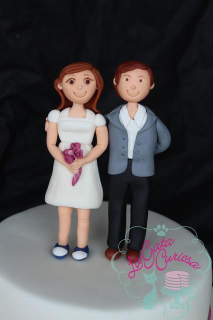 TARTA SENCILLA PARA UNOS NOVIOS