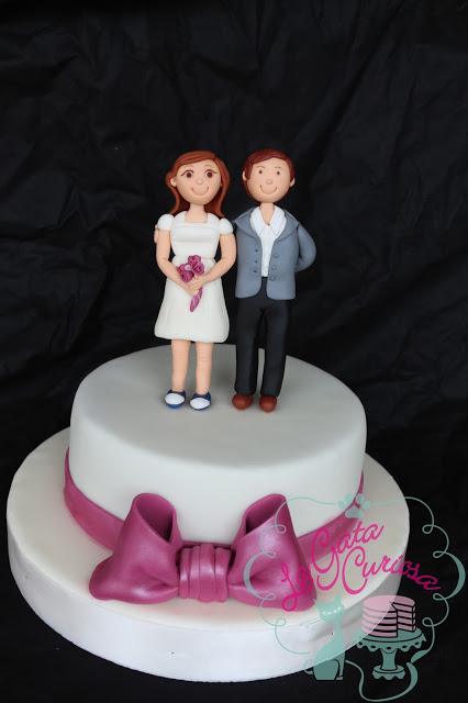 TARTA SENCILLA PARA UNOS NOVIOS