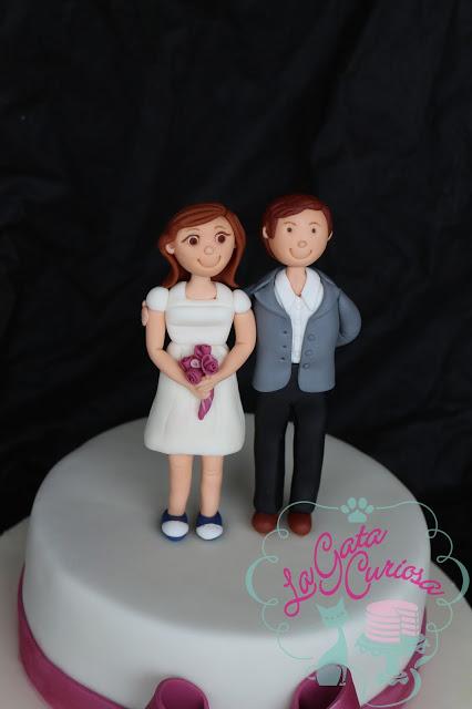 TARTA SENCILLA PARA UNOS NOVIOS