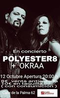 Concierto de Polyester8 y Okraa en Café La Palma