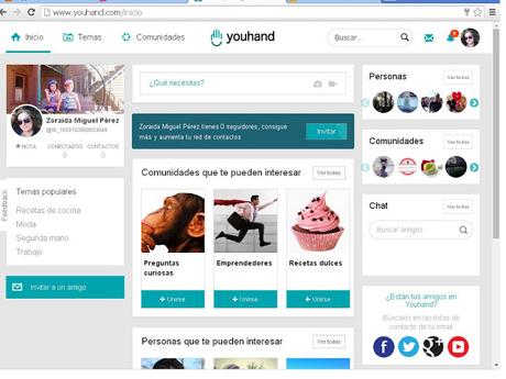 YouHand. La nueva red social colaborativa