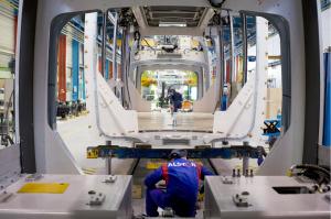 Santa Perpetua - fabricación tranvía citadis