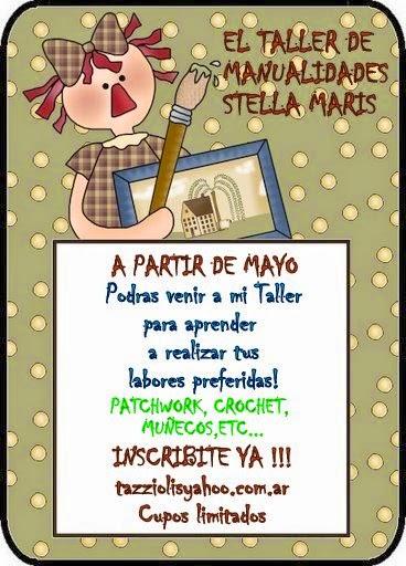 Me preparo para recibirte en mi Taller!!!