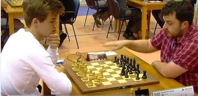 Magnus Carlsen en el Campeonato del Mundo de Ajedrez Rápido, Berlín 2015 (VIII)