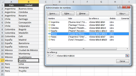 Cómo Crear Listas Desplegables Dependientes en Excel