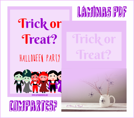 Descarga gratis el Pack de Halloween Printables 2015