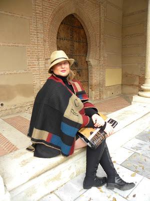 Capa Manta en Otoño · Look Curvy