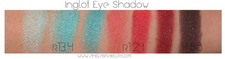 Últimas compras Eye Shadow Inglot Cosmetic.