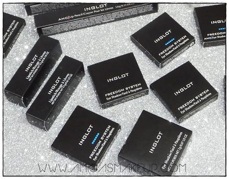 Últimas compras Eye Shadow Inglot Cosmetic.