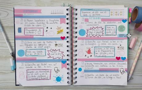 Decoración agenda Mr. Wonderful