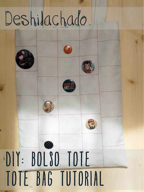 Tutorial: bolso tote / Tutorial: tote bag