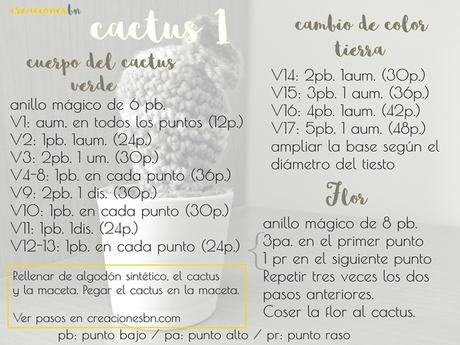 Mini cactus 1 (con patrón) Mini cactus 1 (con patrón)