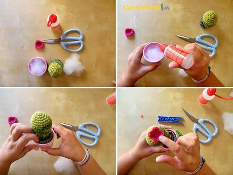 Mini cactus 1 (con patrón) Mini cactus 1 (con patrón)