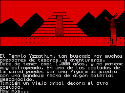 El Cetro del Sol, nueva aventura conversacional creada para ZX Spectrum con el mítico DAAD