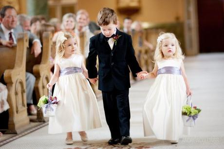 Wedding photograph taken at St. Josaphat Church in Chicago, IL. Photography by Andrew Collings Photography, Inc. August 1, 2009.