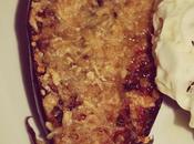 Berengenas asadas cumbre huevo