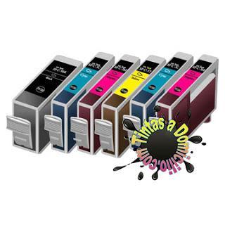 Tinta para impresoras Canon. Ahorra con Tintasadomicilio.com