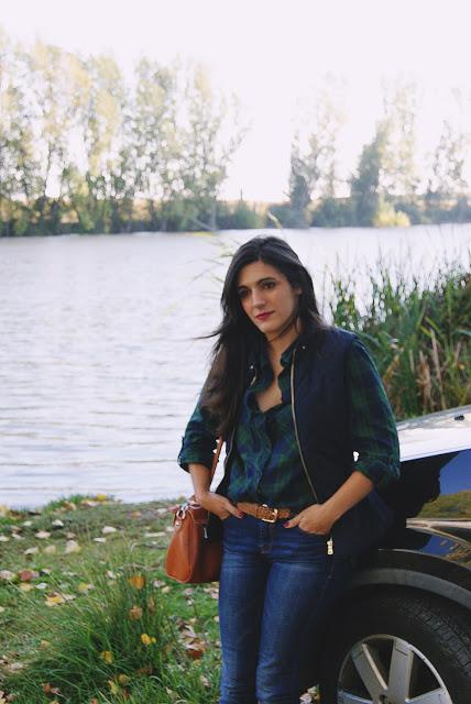 Vest & loafers (OOTD)