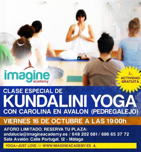 Esta semana dos clases especiales de kundalini yoga en Málaga!