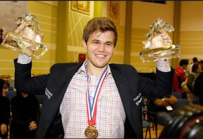 Magnus Carlsen en el Campeonato del Mundo de Ajedrez Rápido, Berlín 2015 (XV y fin)
