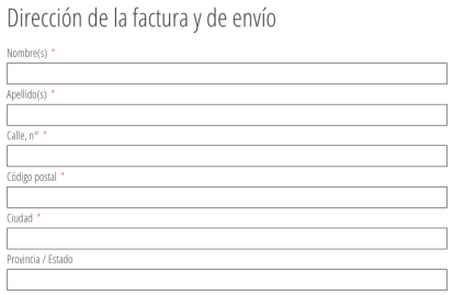 Dirección de la factura y de envío (1:2) - Hysteresis