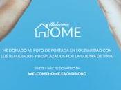 Welcome Home, dona home page portada redes sociales refugiados