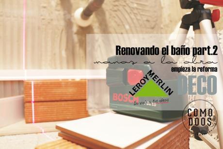 Empieza la reforma del baño