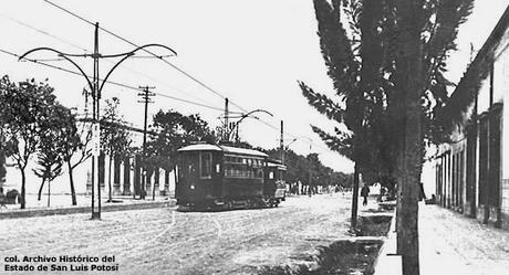 Avenida Carranza antigua san luis potosí