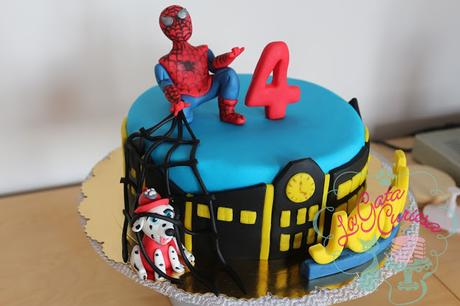 TARTA SPIDERMAN & PAW PATROL