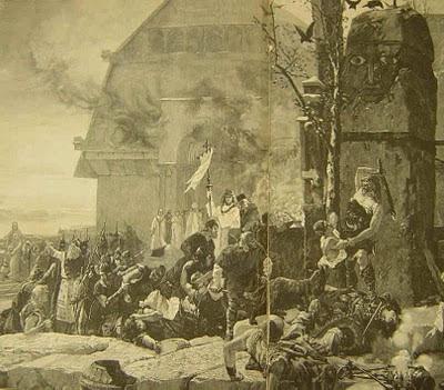 De la religión de los godos precristianos. Comparacion del templo de Upsala (Suecia), con las tradiciones paganas godas.