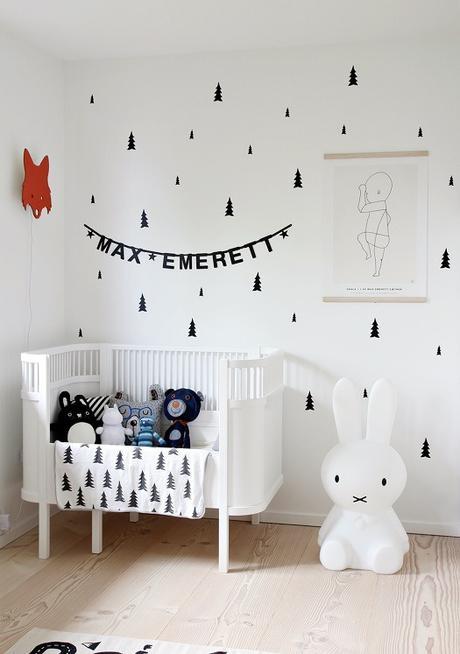 Tendencia para niños... como decorar EN BLANCO Y NEGRO!