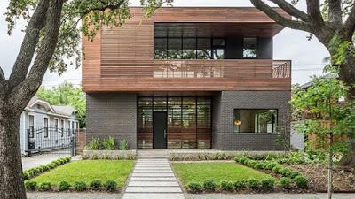 Casa Moderna y Volumetrica en Houston