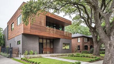 Casa Moderna y Volumetrica en Houston