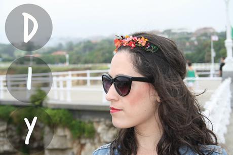 Diy: como hacer una corona floral con laca de uñas y alambre