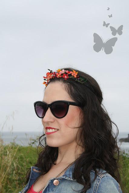 Diy: como hacer una corona floral con laca de uñas y alambre