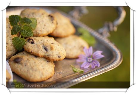 Galletas Integrales de Almendra, Chocolate y Arándanos