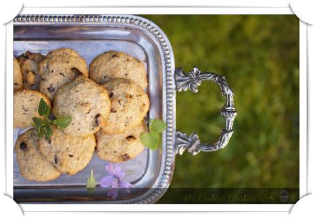 Galletas Integrales de Almendra, Chocolate y Arándanos