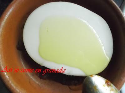 Provolone al horno con jamón