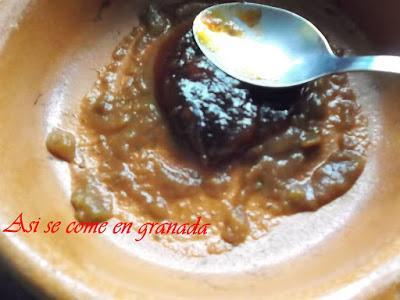 Provolone al horno con jamón