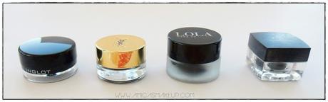 Review Eyeliner Gel Inglot + Comparativa YSL, Lola Makeup y Elf.