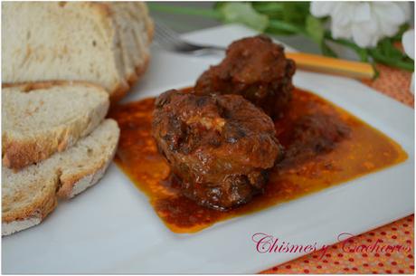 Rabo de Toro a la cerveza negra