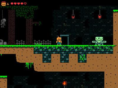 Prepárate para la noche de los muertos con Halloween Forever, una divertida aventura pixelada