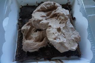Torta de mousse de chocolate y menta