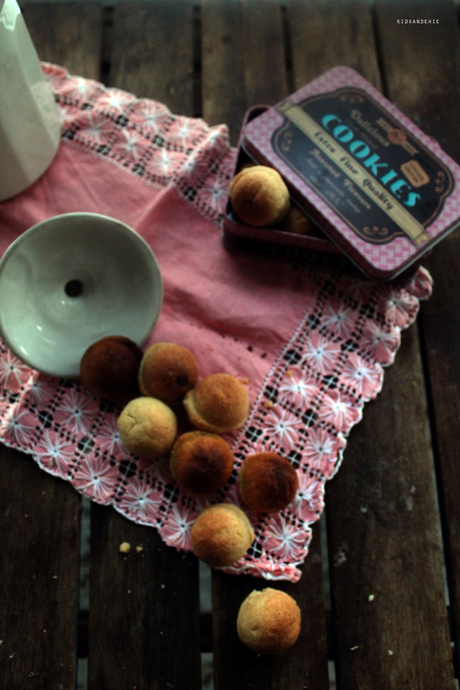 Bolitas de galletas y chocolate