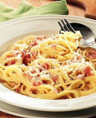 Espaguetis a la carbonara