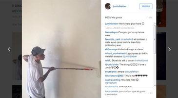 Bieber castigado a pintar paredes por lanzar huevos
