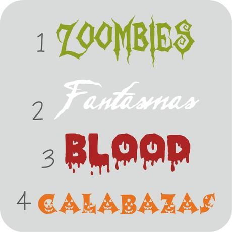 Tipografías terrorificas