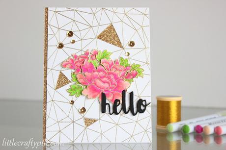 Gold and pink Gold and pink