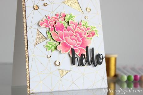 Gold and pink Gold and pink